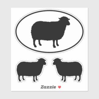 Adesivo Silhuette Black Sheep