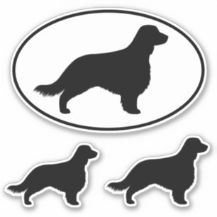 Adesivo Silhuettes Welsh Springer Spaniel com Cauda Longa