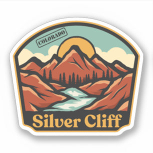 Adesivo Silver Cliff, Colorado Sticker