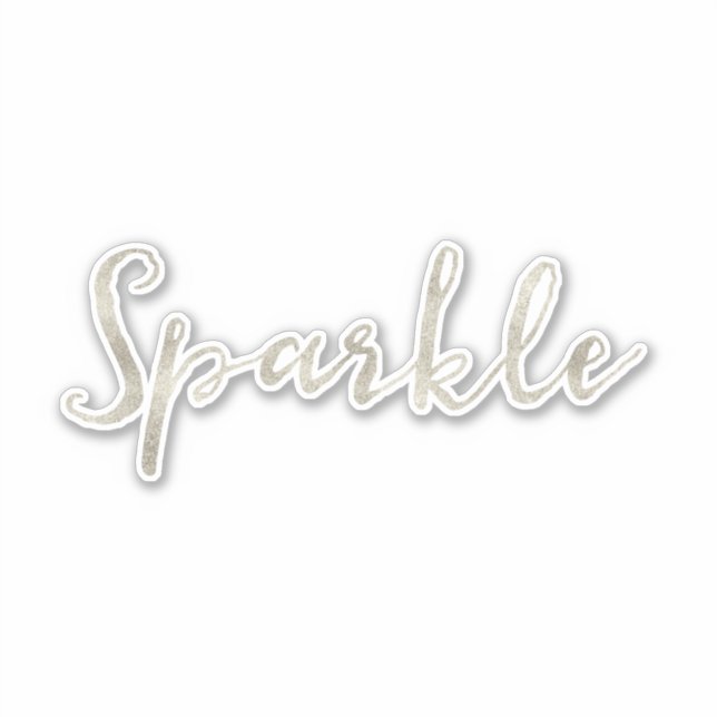 Adesivo Silver Sparkle (Frente)