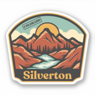 Adesivo Silverton, Colorado Sticker