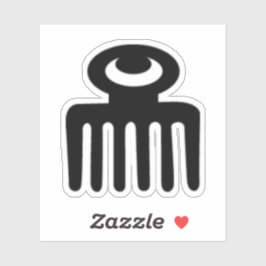 Adesivo Símbolo Adinkra Vinyl Sticker - Beleza feminina