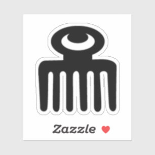 Adesivo Símbolo Adinkra Vinyl Sticker - Beleza feminina