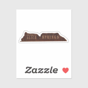 Adesivo Símbolo Alice Primavera na Austrália