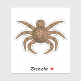 Adesivo Símbolo aranha dourada