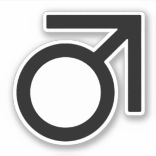 Adesivo Símbolo Butch Gender