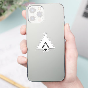 Adesivo Símbolo de Acampamento