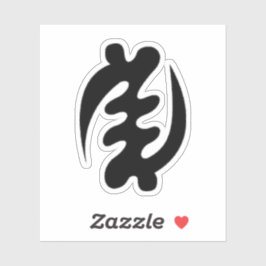 Adesivo Símbolo de Adinkra (exceto Deus) vinil Sticker