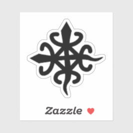 Adesivo Símbolo de Adinkra (Unity) vinil Sticker