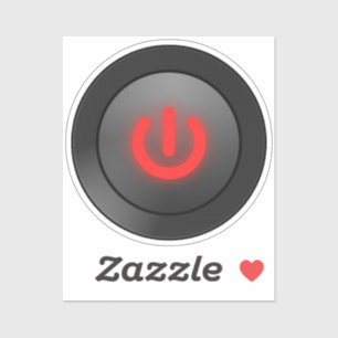 Adesivo Símbolo de desligamento