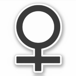 Adesivo Símbolo do gênero Femme