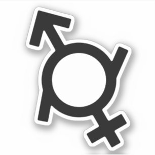 Adesivo Símbolo do sexo feminino e masculino