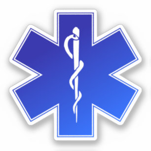 Adesivo Símbolo médico do SEM