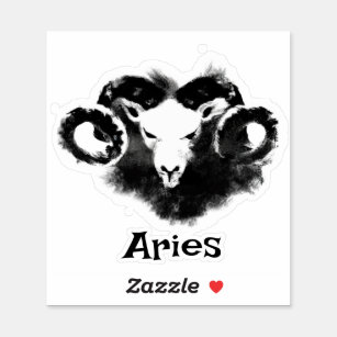 Adesivo Símbolo Símbolo Zodiodítico de Aries Horoscope