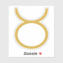 Símbolo Taurus Zodiac