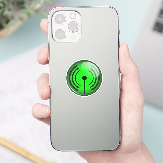 Adesivo Símbolo Wi-Fi (Telefone)