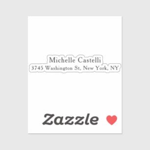 Adesivo Simples clássico exclusivo profissional