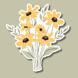 Adesivo Simples Susan De Olhos Marrons À Prova De Água