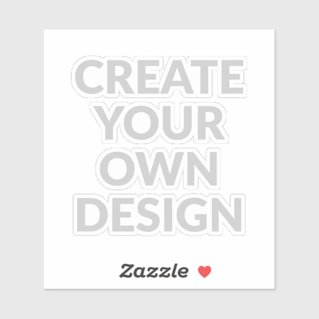 Adesivo Simply - Create Your Own Custom-Cut Vinyl Sticker (Folha)