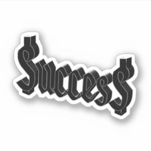 Adesivo Sinais de Dólar Sucesso 