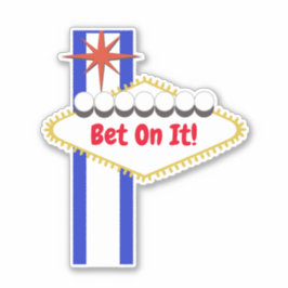 Adesivo Sinal de estilo personalizado em Las Vegas