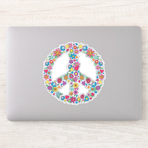 Adesivo Sinal de Paz Flor