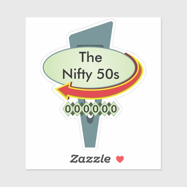 Adesivo Sinal do Dinheiro do 50 4 (Folha)