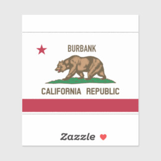 Adesivo Sinalizador CA Burbank