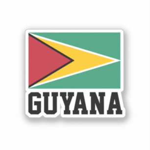 Adesivo Sinalizador da Guiana