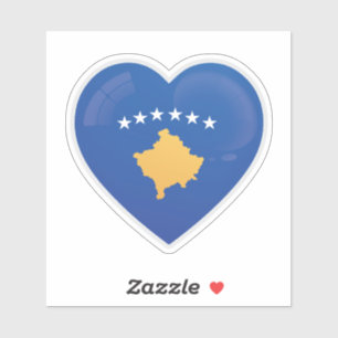 Adesivo Sinalizador de Amor do Kosovo