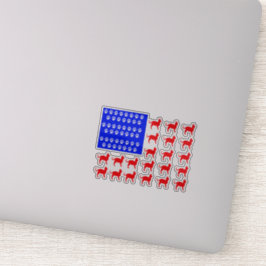 Adesivo Sinalizador de Cat e Paw