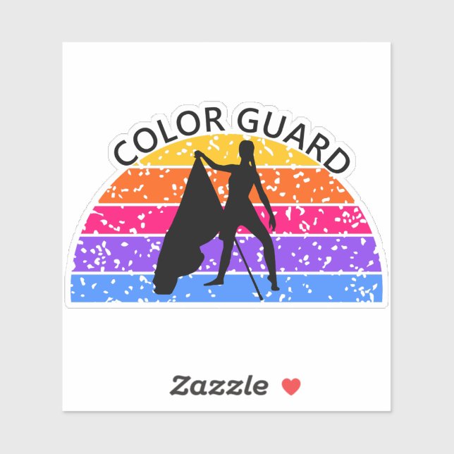 Adesivo Sinalizador de Guarda de Cor Distante - Brilho (Folha)