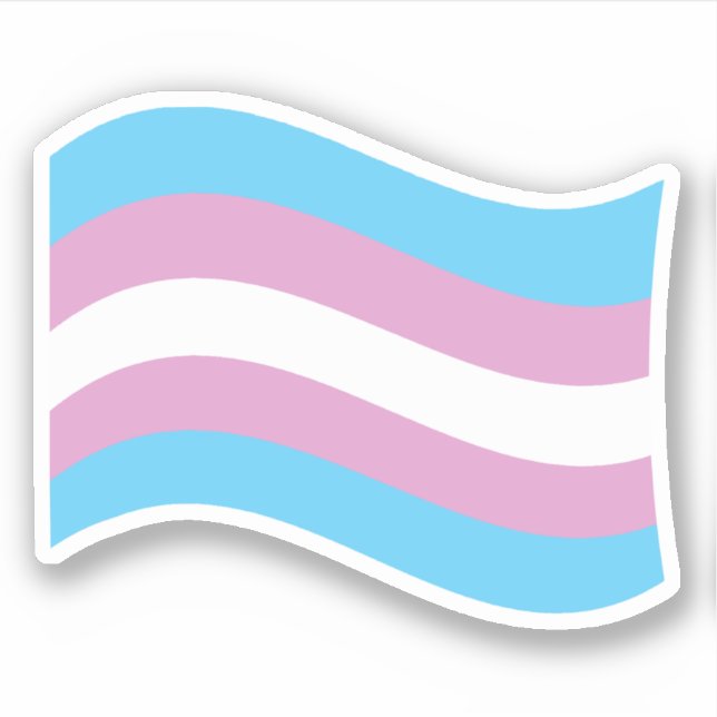 Adesivo Sinalizador de Onda de Prioridade Trans (Frente)
