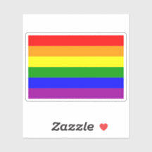 Sinalizador de Orgulho LGBTQIA+ Cores Arco-Íris