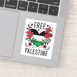 Adesivo Sinalizador de palestina livre