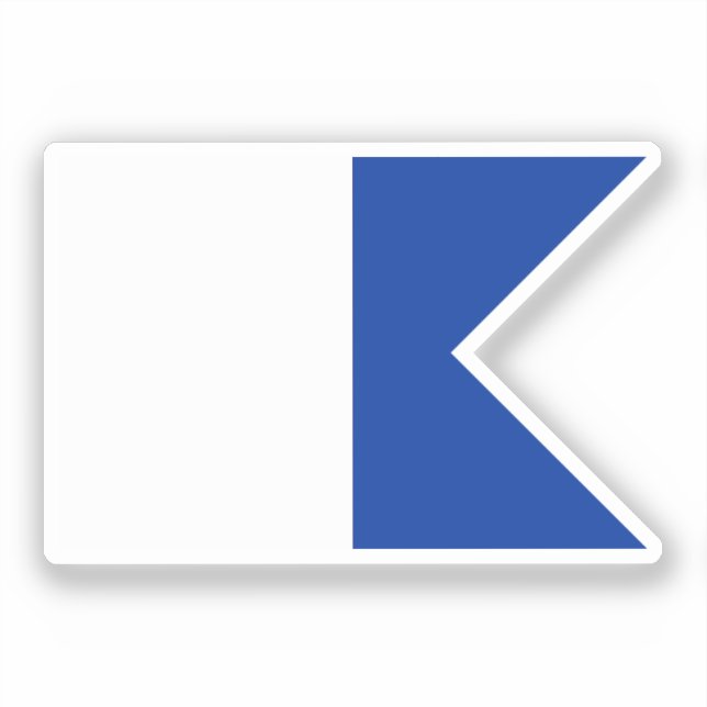 Adesivo Sinalizador de sinal alfa (Frente)