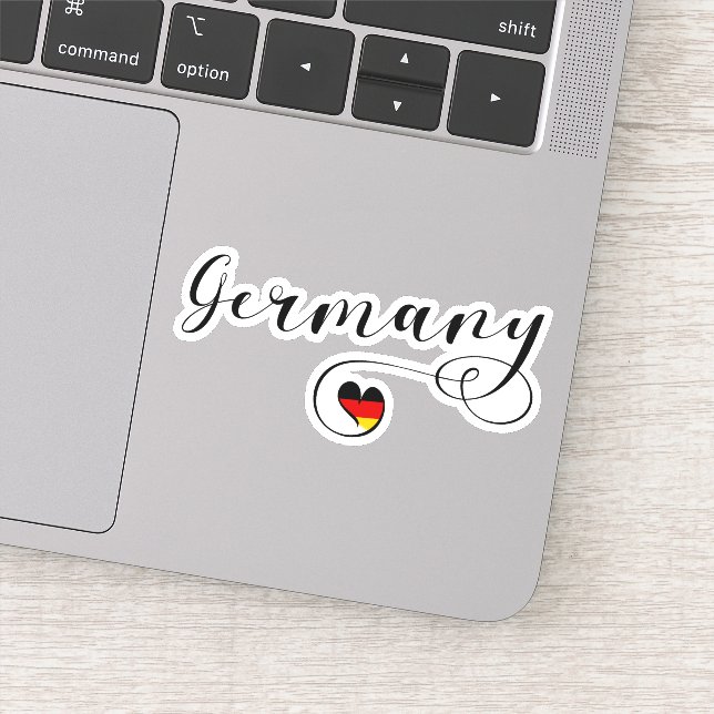 Adesivo Sinalizador do Coração na Alemanha (Detalhe)