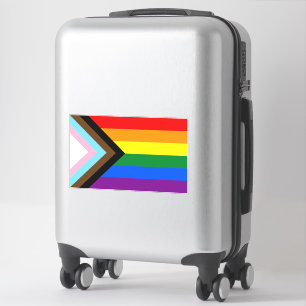 Adesivo Sinalizador do Orgulho de Progresso LGBTQ+