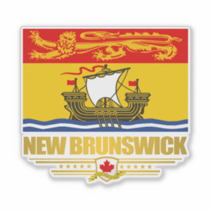 Adesivo Sinalizador New Brunswick