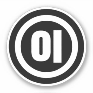 Adesivo Sino Coreano Número 2 Dois 이 Fábrica I 】 Hangul