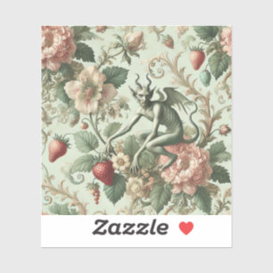 Adesivo Sins de Morango - Barroco Gótico