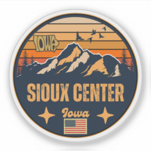 Adesivo Sioux Center, Iowa