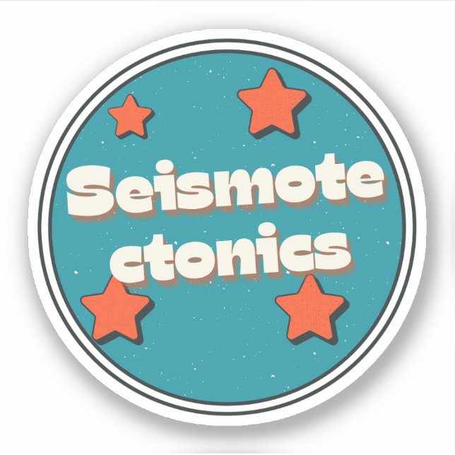 Adesivo Sismotectônica (Frente)