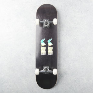 Adesivo Sk8 Ou Morra! Olli Skater Vintage Para Skateboard