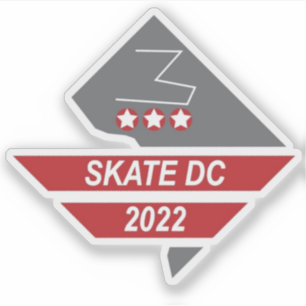 Adesivo Skate DC 2022 Weekend Sticker
