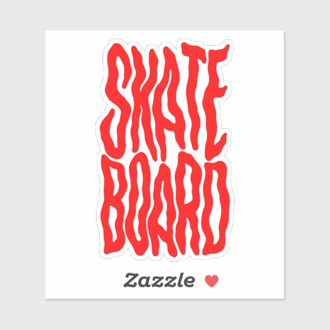 Adesivo Skateboard (Folha)