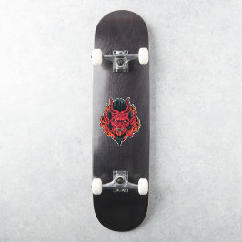 Adesivo Skateboard Red Devil