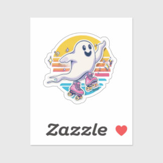 Adesivo Skater Ghost Sticker - Fantasma de Cute no Roller