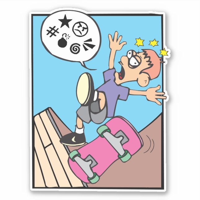 Adesivo Skating Boy (Frente)