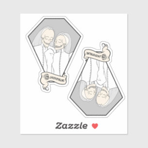 Adesivo Skeleton Brides